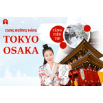 MÙA ĐÔNG NHẬT BẢN  CUNG ĐƯỜNG VÀNG TOKYO - OSAKA 2027