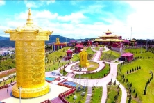 Viếng Hành hương tâm linh - Làng chùa Đại Ninh - Samten Hills Tây Tạng