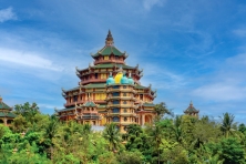 Viếng Hành hương tâm linh - Làng chùa Đại Ninh - Samten Hills Tây Tạng