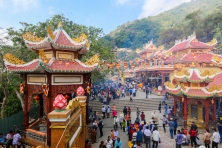 [TÂY NINH 1N] Viếng Núi Bà Đen - Phật Di Lạc - Vườn Nho Đen 1 Ngày