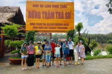 [AN GIANG 1N1Đ] Khám Phá Chùa Lá Sen Vua | Rừng Tràm Trà Sư