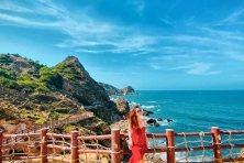 [QUY NHƠN 3N2Đ] Biển Khám Phá Đảo Kỳ Co Eo Gió - Đảo Cù Lao Xanh Máy Bay