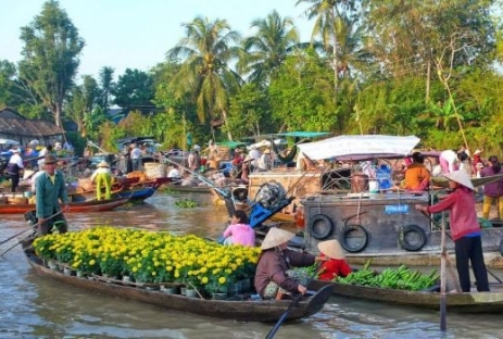 [BẠC LIÊU 2N2Đ] Chợ Nổi Ngã Năm | Chùa Quan Âm Linh Ứng